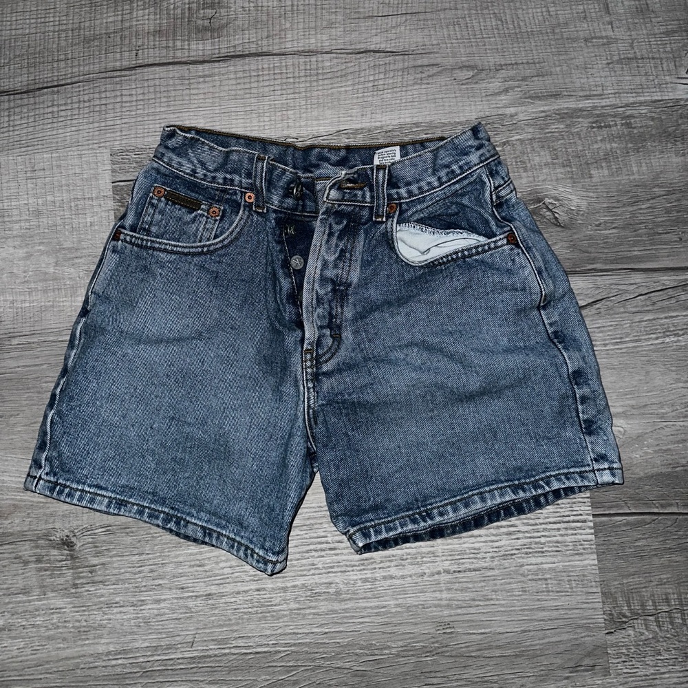 Vintage Calvin Klein Women’s Size 5 (27) Denim Jean Mom Shorts